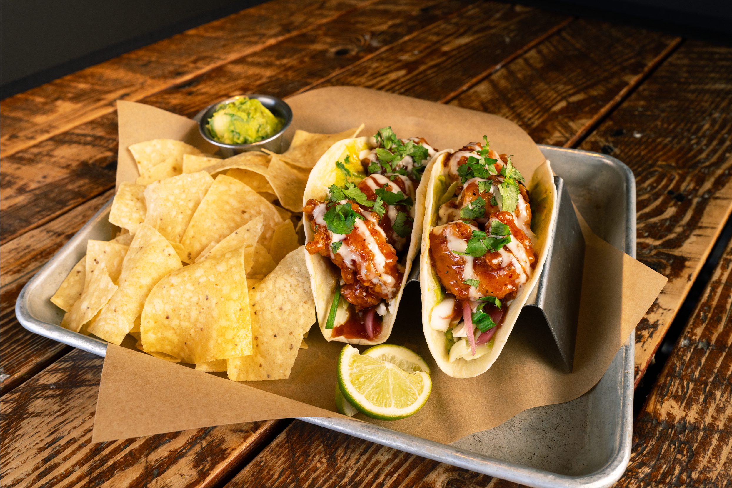 Sweet Heat Shrimp Tacos